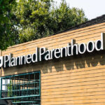 Planned Parenthood building with a wooden exterior