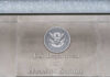 Department of Homeland Security sign with emblem