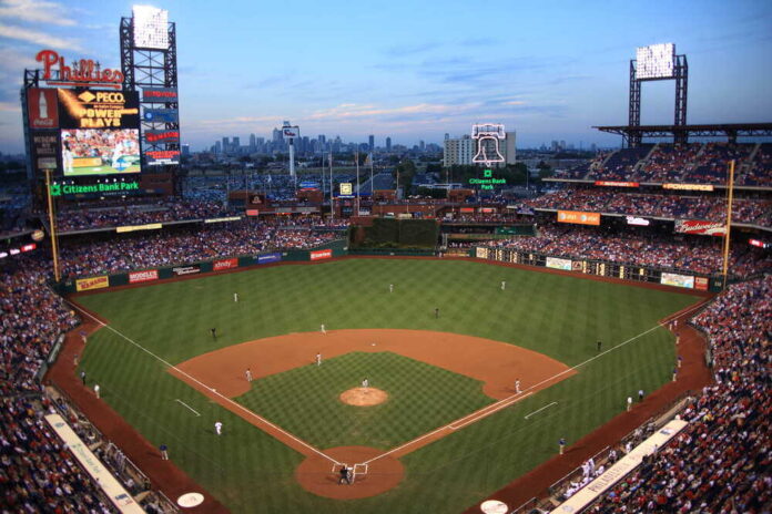 shutterstock_63806833.jpg featured image Baseball game at Citizens Bank Park, Philadelphia Phillies stadium.