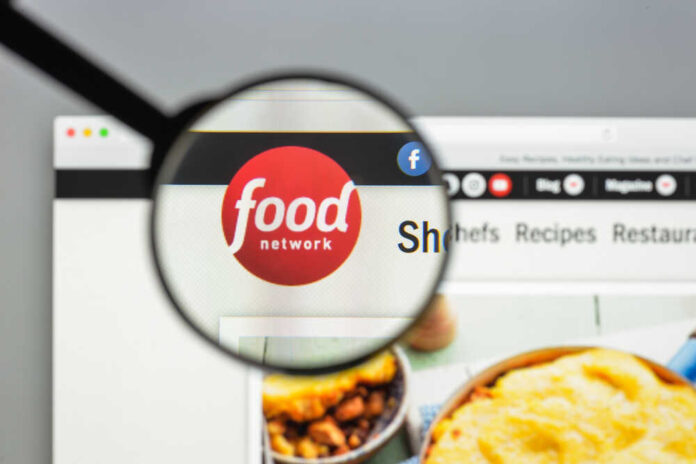 shutterstock_698367712.jpg featured image Magnifying glass over Food Network website logo