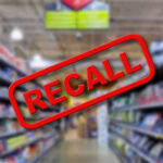 Massive Recall Shocks Walmart Shoppers Blurred store aisle with RECALL stamp overlay