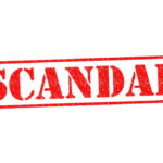 Hollywood Heir Dies – No Justice, Only Outrage Red stamp with the word scandal