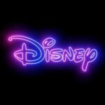 Disney’s LOWEST Premiere: What’s Happening? Neon Disney logo glowing against a dark background
