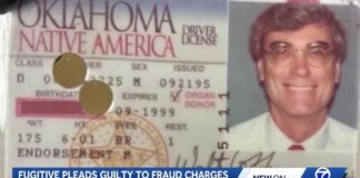 Fugitive pleads guilty to fraud after decades living under dead man's's name