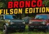 Not Just Stickers! Ford Bronco Filson Edition has a Surprise Under the Hood