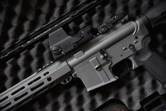 Close-up,Of,A,M4a1,(ar-15,Model),Weapons,And,Military,Equipment
