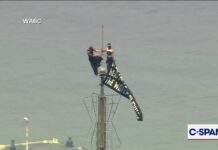 Empire State Stunt Turns FELONY Protest & Proposal Atop Empire State Building