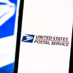 Stamp Shock: Another Hike, Still Bleeding Cash Logo of the United States Postal Service displayed on a smartphone screen
