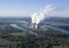 Heat Wave Forces Federal Power Play Aerial view of Three Mile Island