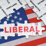 Mayor’s Bold Threat Hits Legal Brick Wall Puzzle pieces with city names over American flag background.