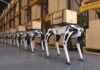 China’s Robot Dogs Blocked — Here’s Why Human and robot interacting with virtual screen.