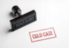 Garage Grave Shocker – Identity Revealed Rubber stamp with the words COLD CASE next to a stamped impression