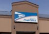 Ballot Gatekeeper: USPS Draws a Bold Line United States post office sign on a building facade