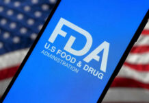 FDA Flags Walmart Soup — Toss It FDA logo on smartphone American flag background