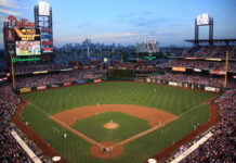 Yankees, Dodgers Unite In Tribute Of Baseball Legend Baseball game at Citizens Bank Park, Philadelphia Phillies stadium.