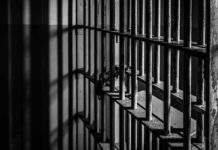 Jail Crisis — What Went Wrong Inside? Black and white prison cell bars in dim light.