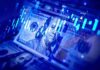Forecasts Crushed: What’s Driving the Boom? US dollar bills with overlaid stock market charts