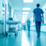 Doctors Stunned: Fat Plummets with THIS? Blurred hospital corridor with medical staff walking