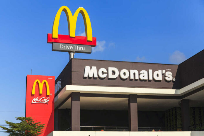 Ayutthaya,,Thailand-,November,19,,2015:,Mcdonalds,Logo,Sign,On,19 McDonald's restaurant exterior with drive-thru signs against blue sky