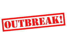 8,000 Cases – Virus Explodes Red text indicating outbreak alert message