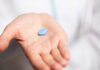 Viagra Cousin’s Weird Twist Cancer cells spreading on a blue surface.