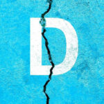 Federal Agents Target Squad Democrat White letter D on cracked blue surface.